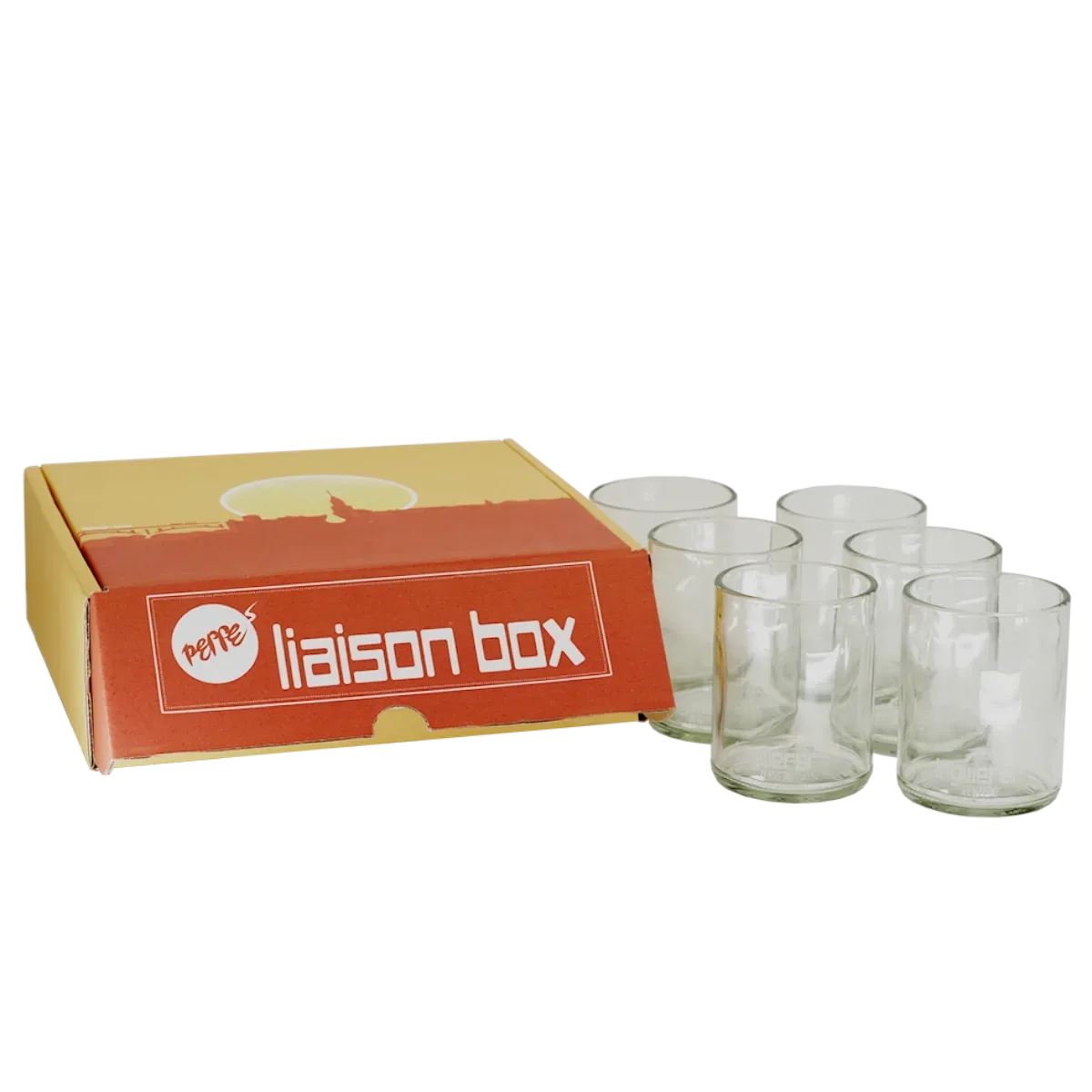 Peppes Bio Ingwerer Liaison Box Glaeser overview Peppe's Ingwerer - Schweizer Bio Ingwer-Likör - Handgemacht