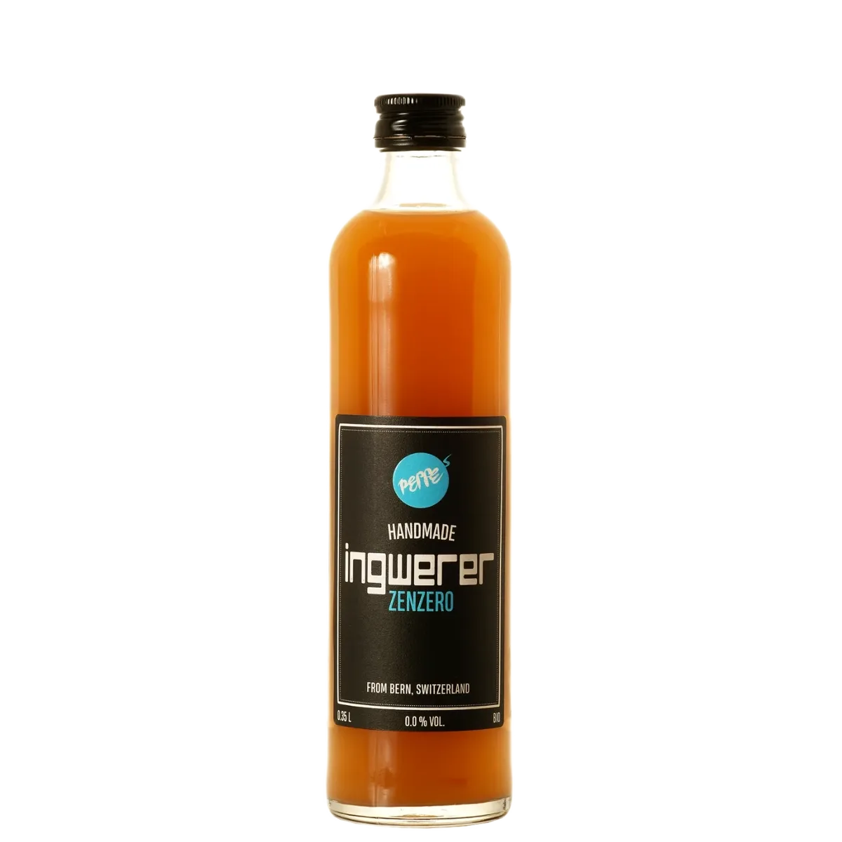 Peppes Zenzero 35cl overview v2 Peppe's Ingwerer - Schweizer Bio Ingwer-Likör - Handgemacht