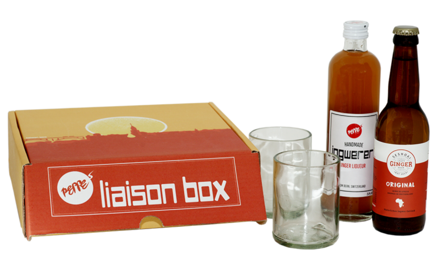 Peppes bio ingwerer liaison box ingwerer Peppe's Ingwerer - Schweizer Bio Ingwer-Likör - Handgemacht